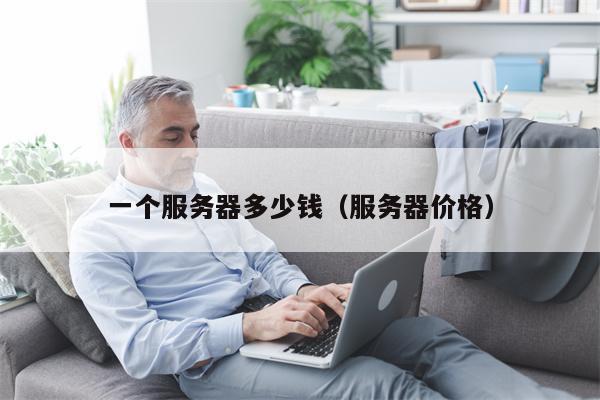 一个服务器多少钱（服务器价格）
