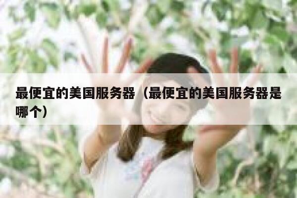 最便宜的美国服务器（最便宜的美国服务器是哪个）