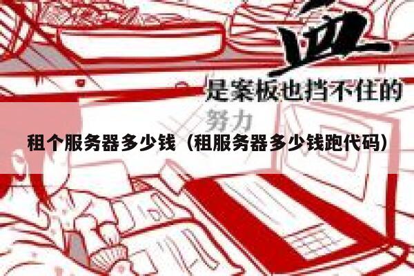 租个服务器多少钱（租服务器多少钱跑代码）